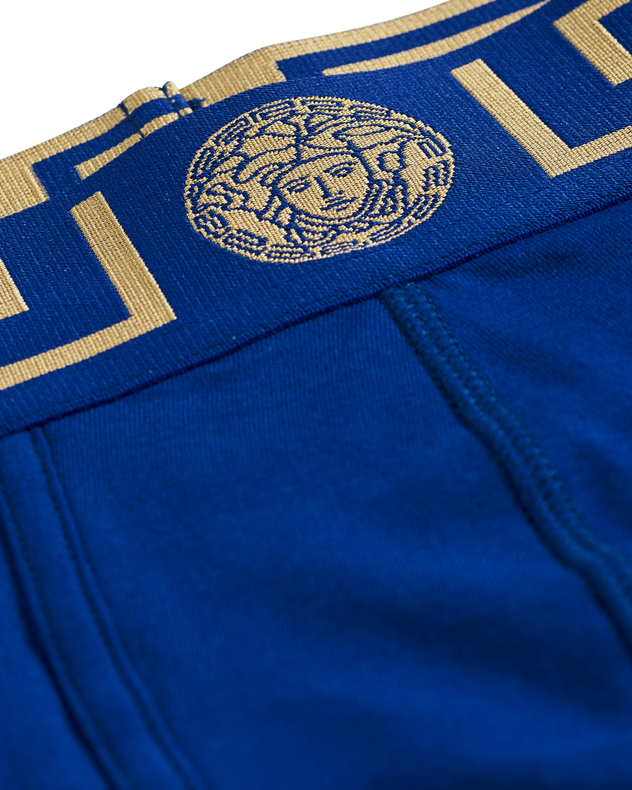 Herren | Unterwäsche | Versace | Greca Boxer Briefs Blue