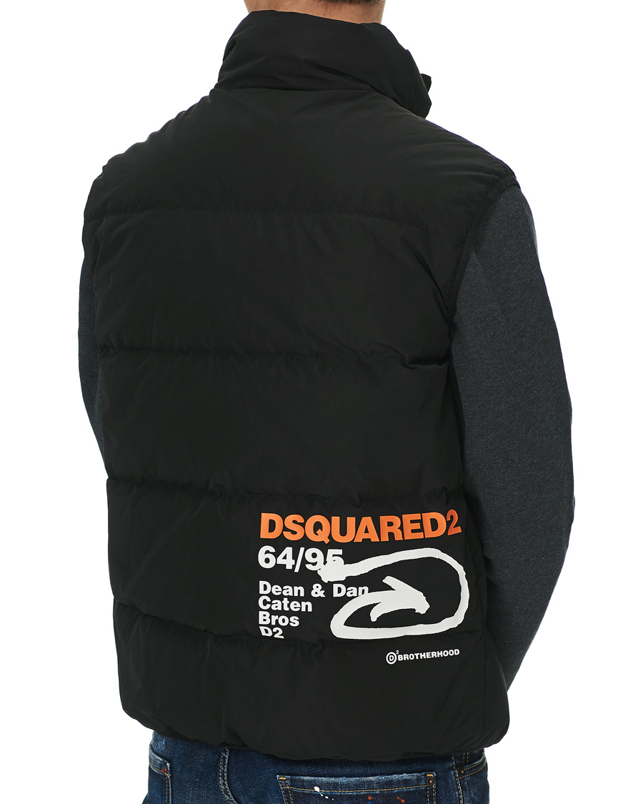 Herren | Jacken | Dsquared2 | Padded Down Gilet Black