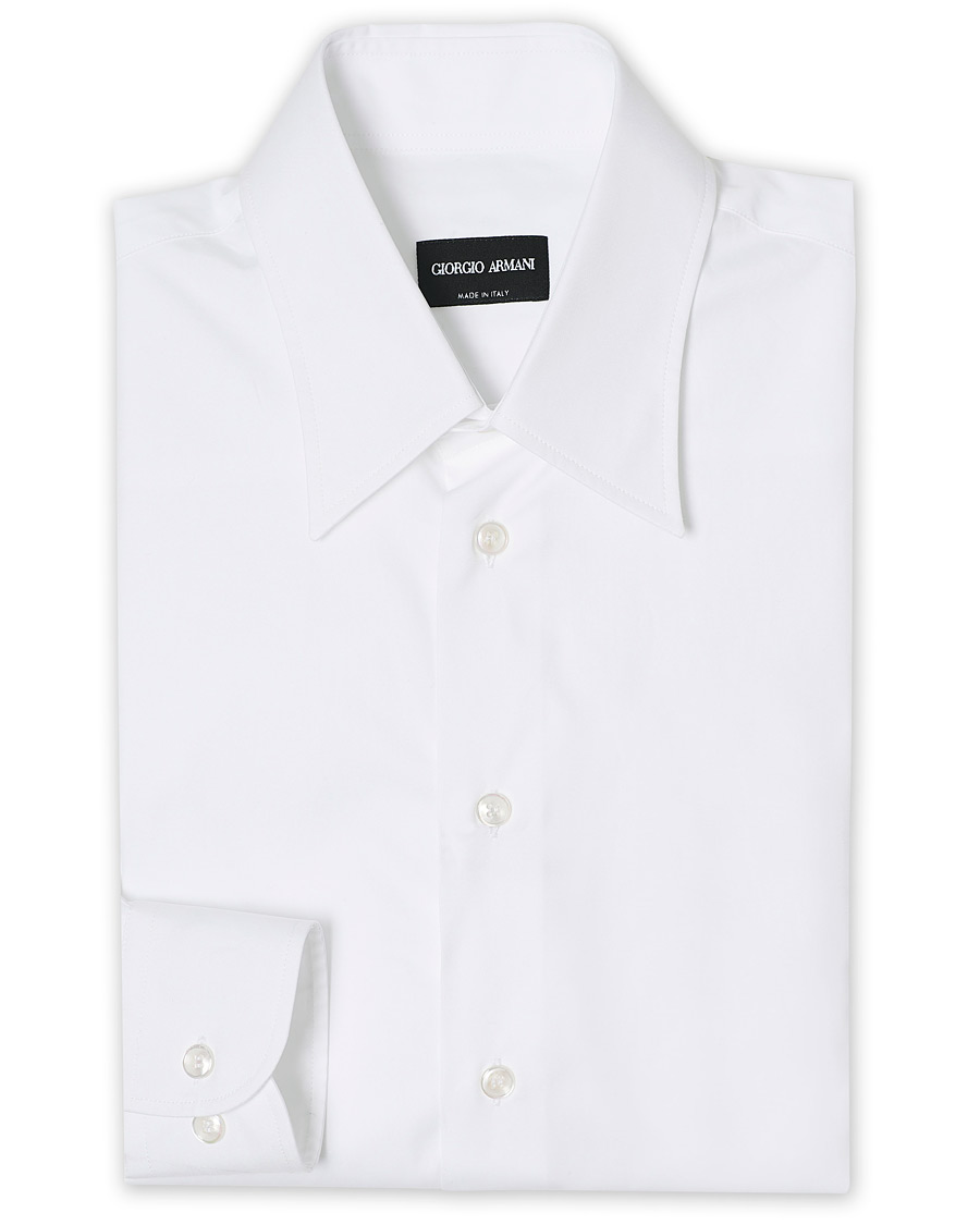 Herren | Hemden | Giorgio Armani | Classic Slim Fit Dress Shirt White