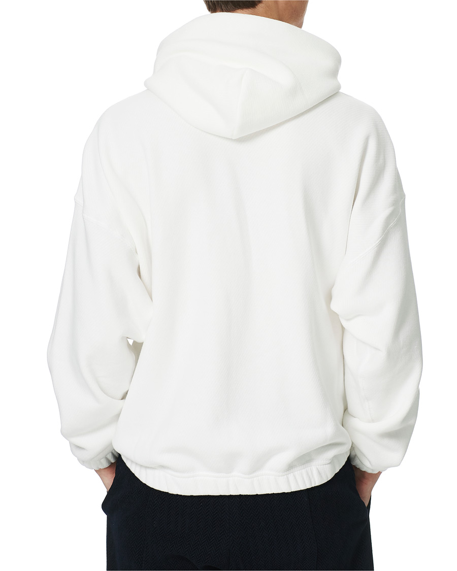 Herren | Pullover | Giorgio Armani | Denim Cotton Hoodie White
