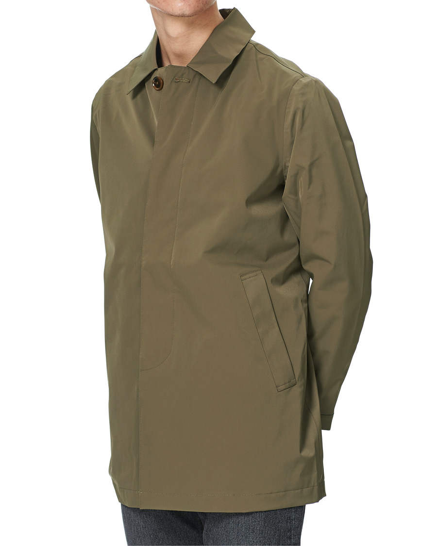 Herren | Jacken | NN07 | Kim Waterproof Car Coat Khaki Grey