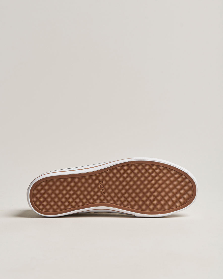 Herren | Aiden Canvas Sneaker White | BOSS BLACK | Aiden Canvas Sneaker White