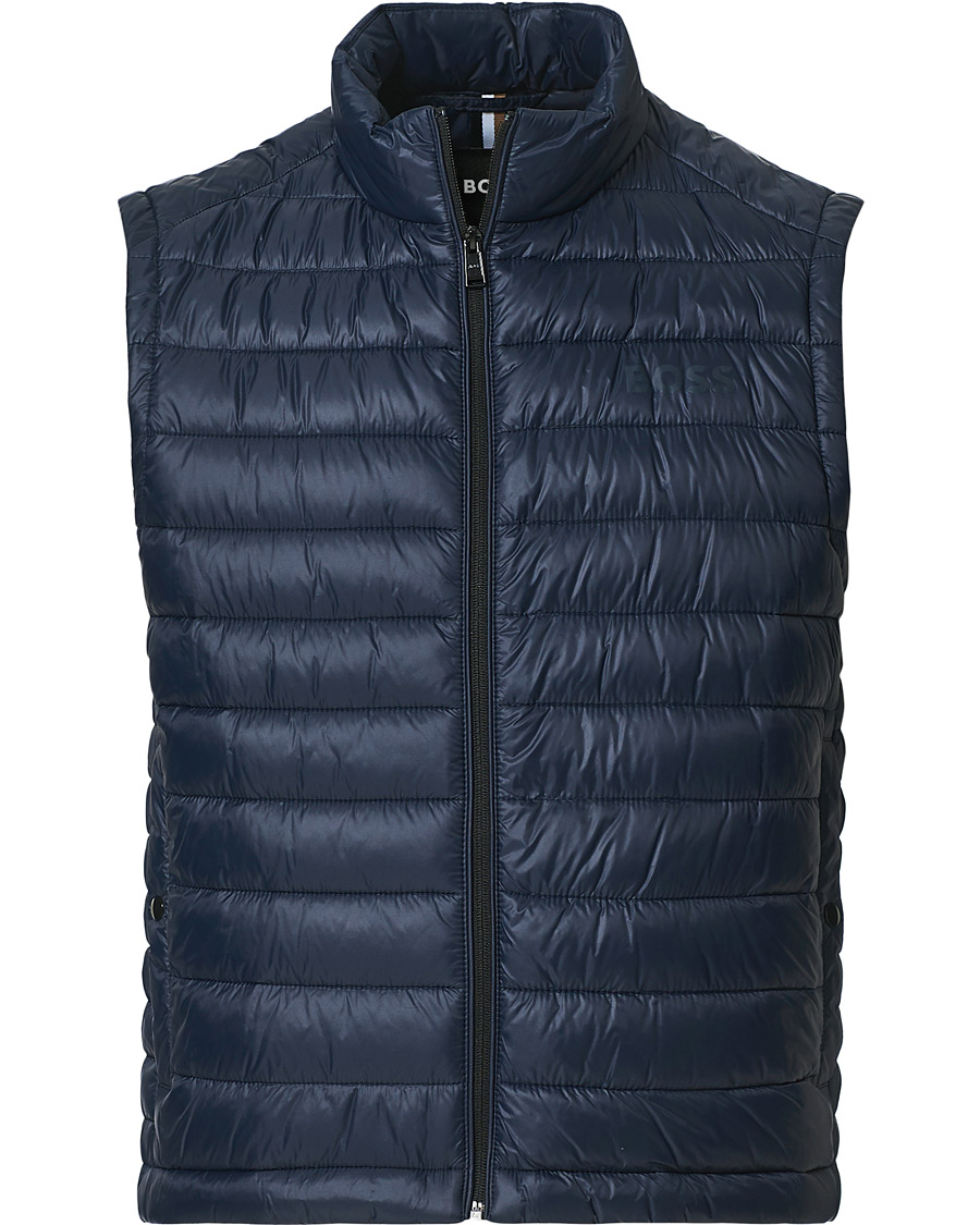 Herren | Westen | BOSS BLACK | Calano Down Vest Dark Blue
