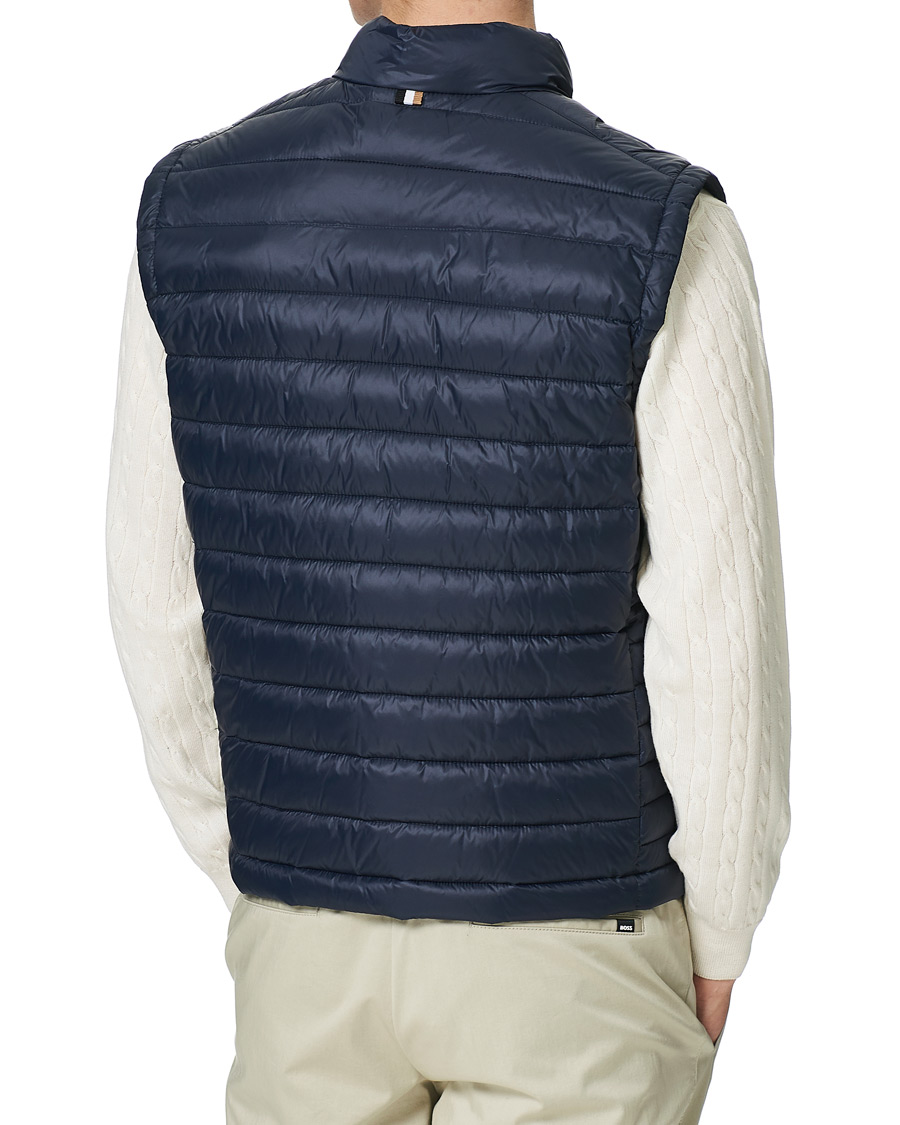 Herren | Westen | BOSS BLACK | Calano Down Vest Dark Blue