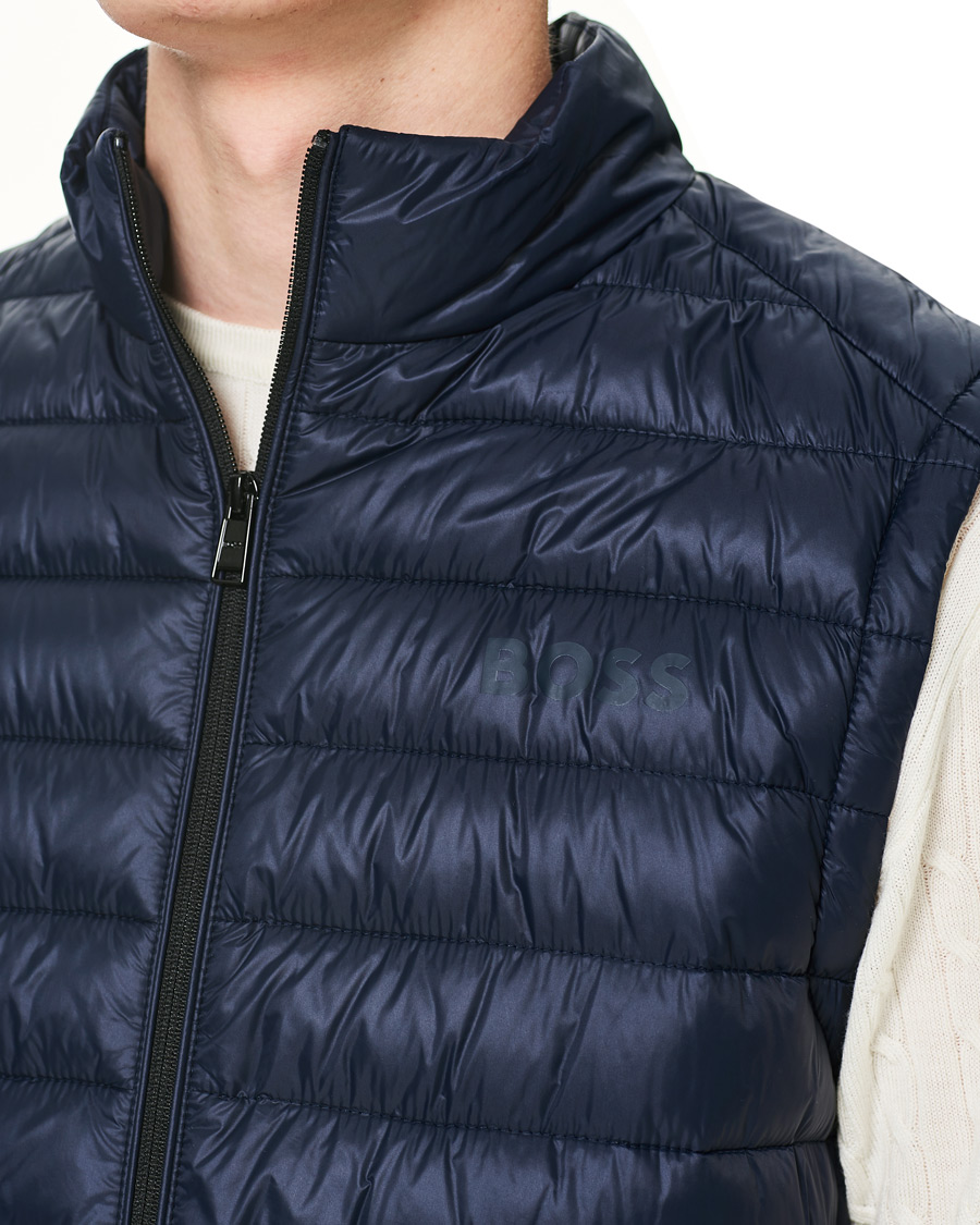 Herren | Westen | BOSS BLACK | Calano Down Vest Dark Blue