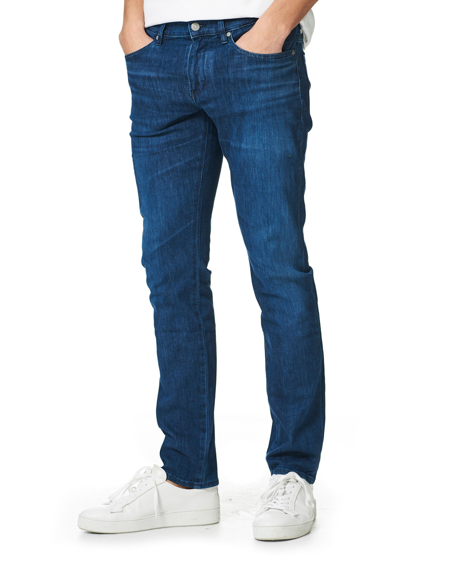 Herren | Jeans | BOSS BLACK | BOSS Delaware3 Slim Fit Stretch Jeans Medium Blue