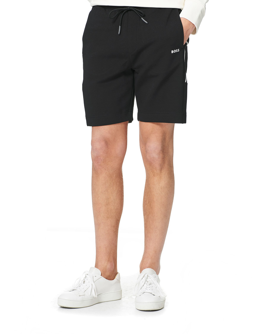 Herren | Shorts | BOSS GREEN | BOSS Athleisure Headlo Sweatshorts Black