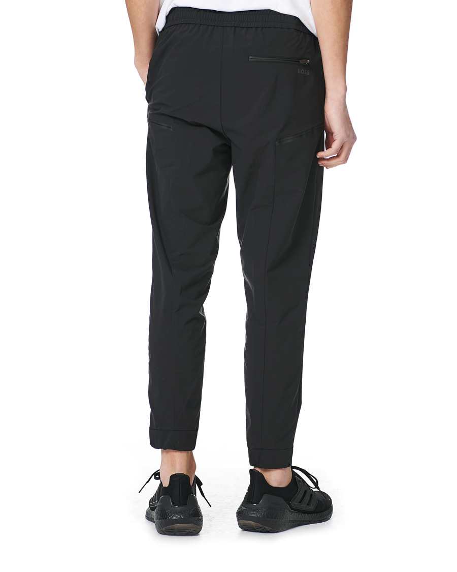 Herren | Hosen | BOSS GREEN | BOSS Athleisure Shinobi Taped Logo Pants Black
