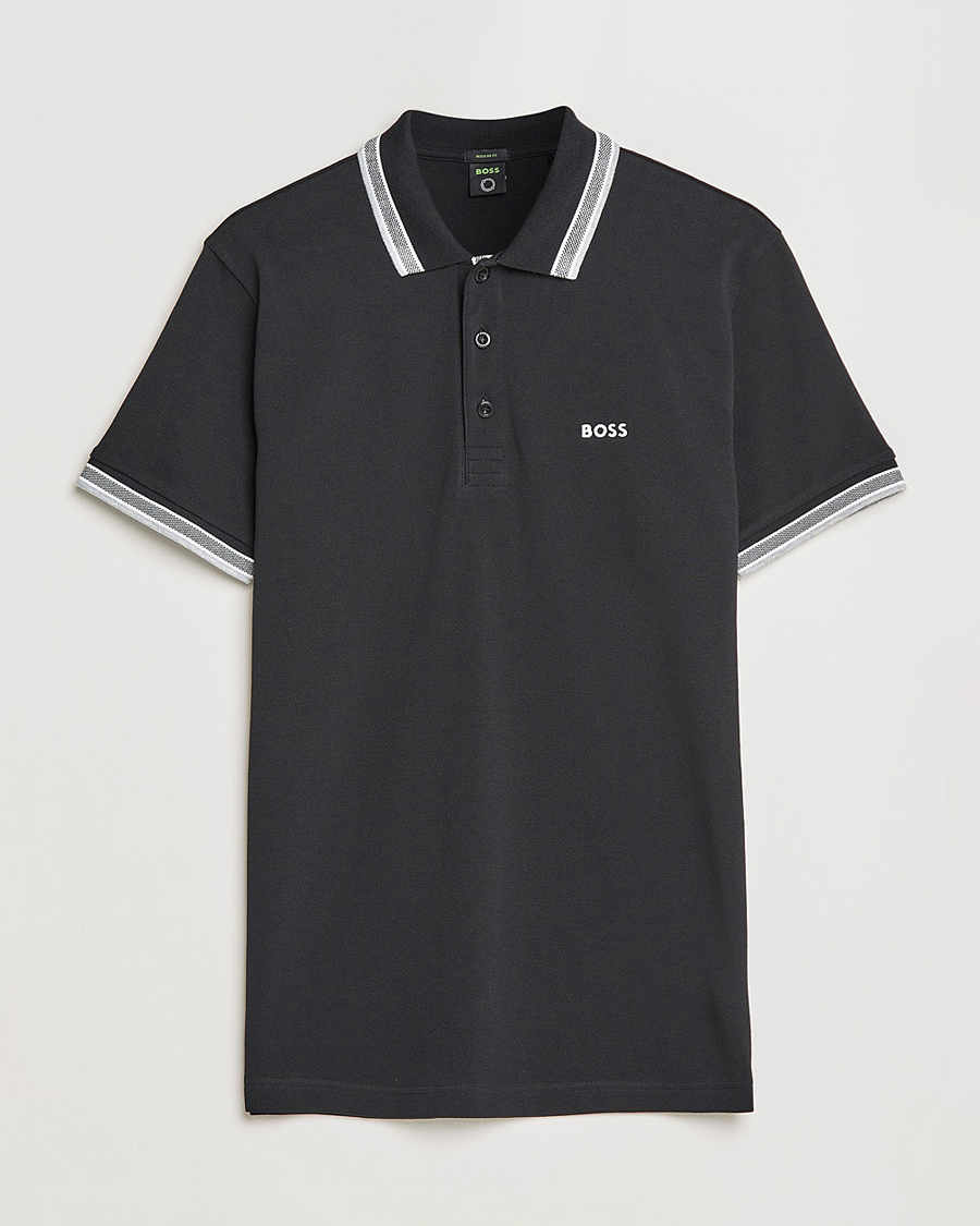 Herren | Poloshirts | BOSS GREEN | Paddy Piké Black