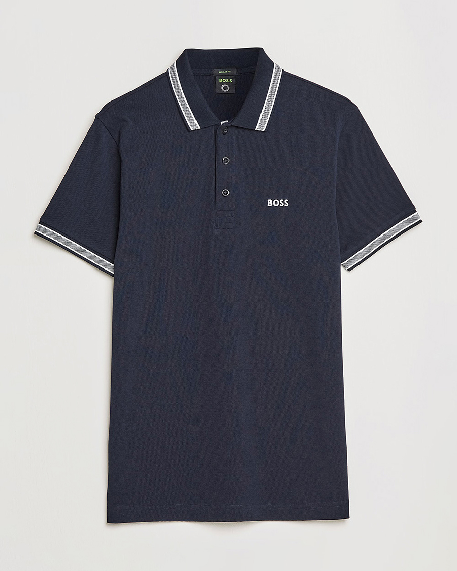 Herren | Poloshirts | BOSS GREEN | Paddy Piké Navy