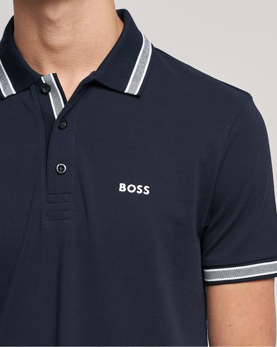 Herren | Poloshirts | BOSS GREEN | Paddy Piké Navy