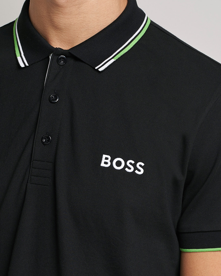 Herren | Poloshirts | BOSS GREEN | Paddy Pro Piké Black