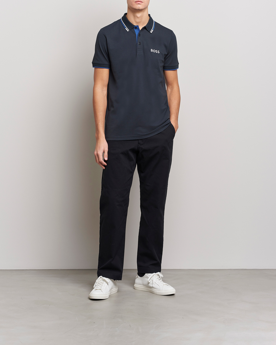 Herren | Poloshirts | BOSS GREEN | Paddy Pro Piké Navy