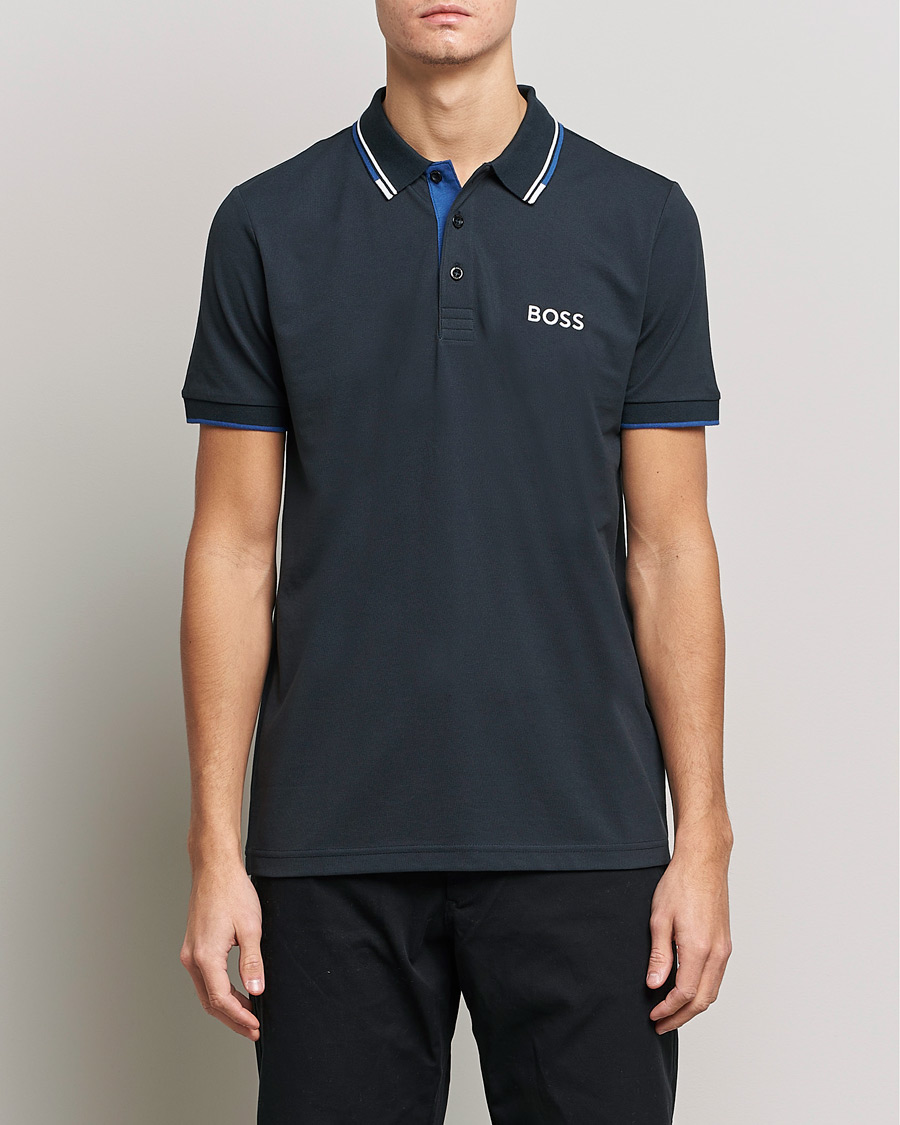 Herren | Poloshirts | BOSS GREEN | Paddy Pro Piké Navy
