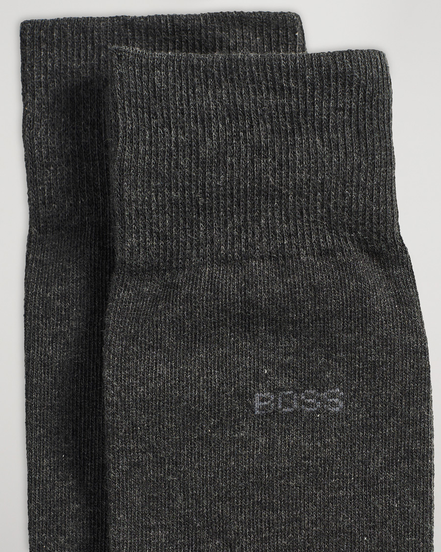 Herren | Wardrobe basics | BOSS BLACK | 2-Pack RS Uni Socks Grey
