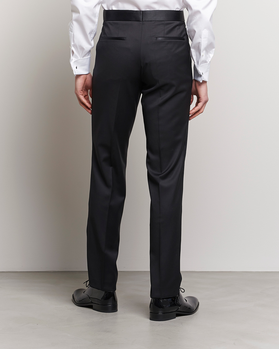 Herren | Hosen | BOSS BLACK | Lenon Tuxedo Trousers Black