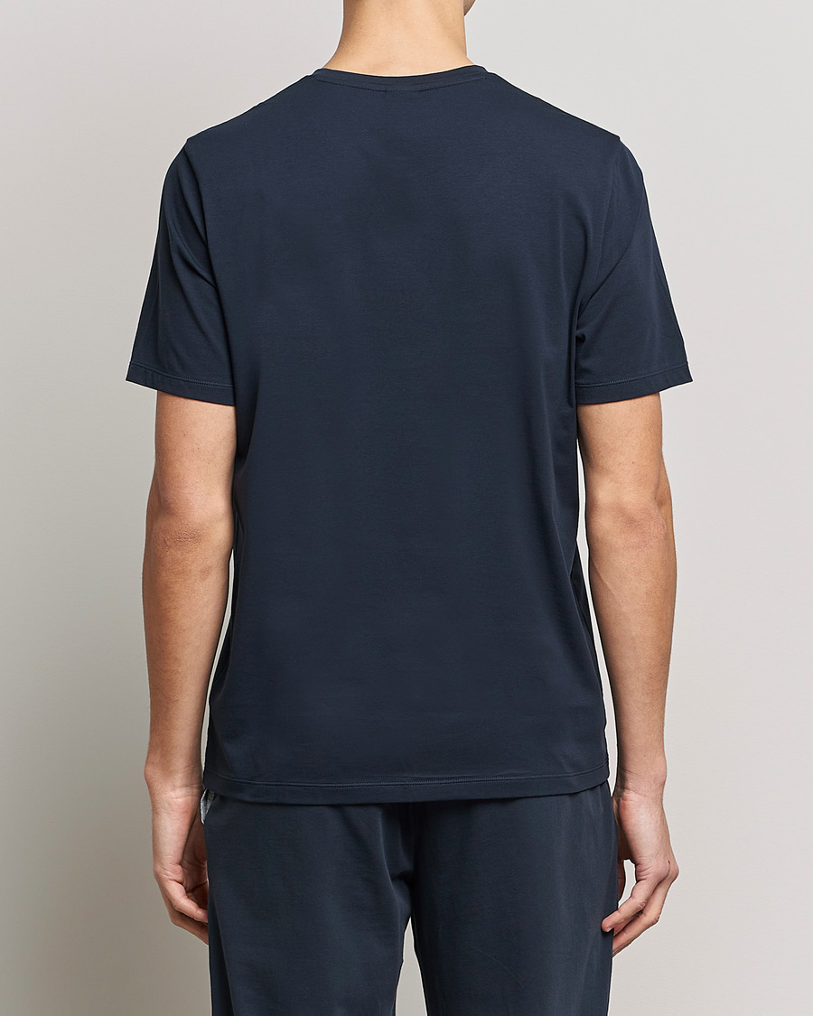 Herren | T-Shirts | BOSS BLACK | Loungewear Small Logo Tee Navy
