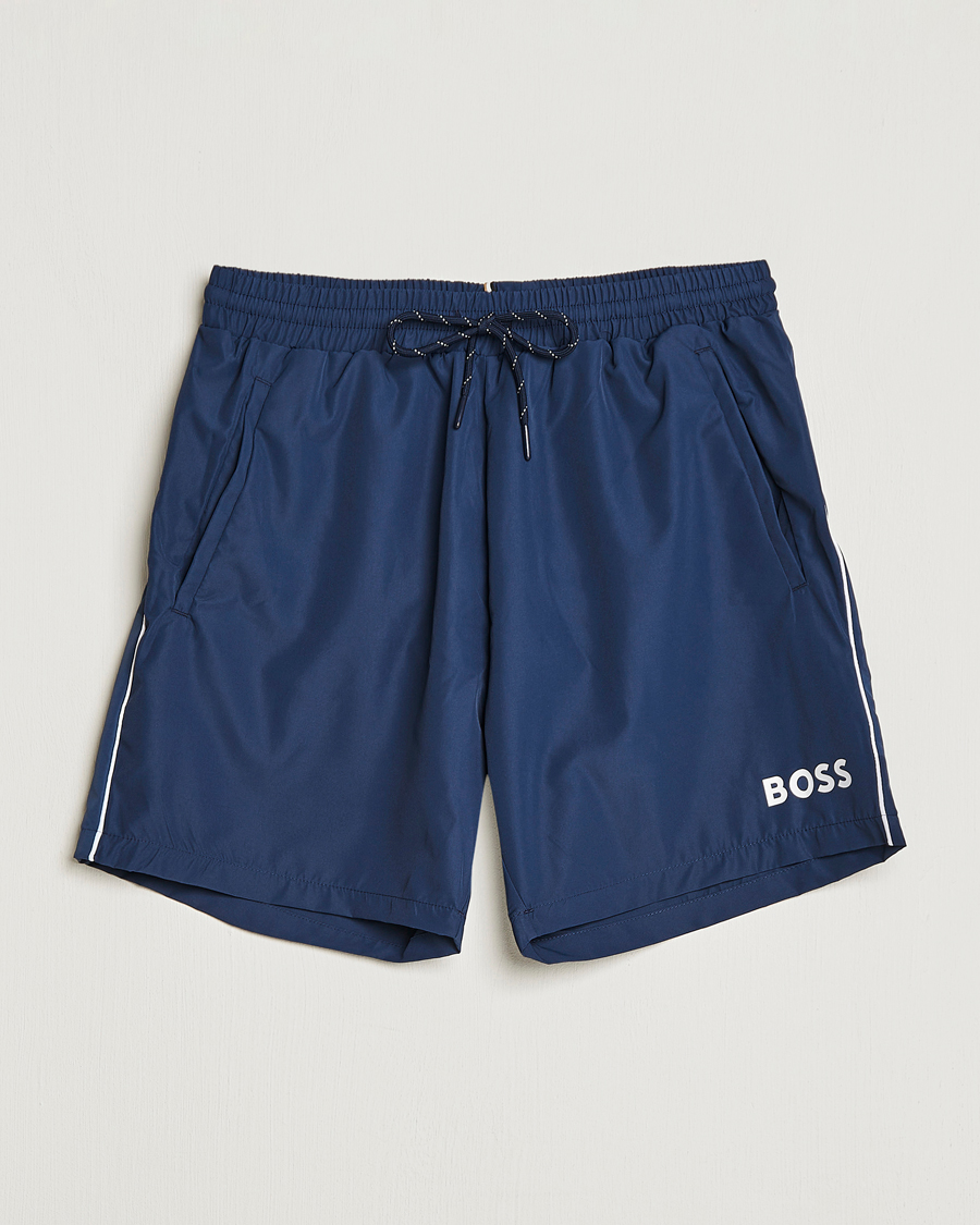 Herren | Badehosen | BOSS BLACK | Starfish Swimshorts Navy