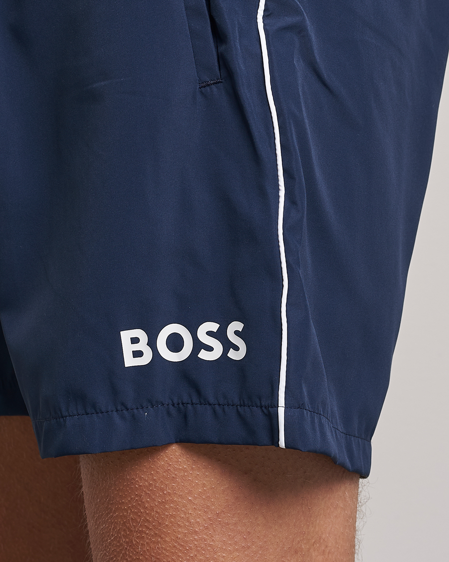 Herren | Badehosen | BOSS BLACK | Starfish Swimshorts Navy