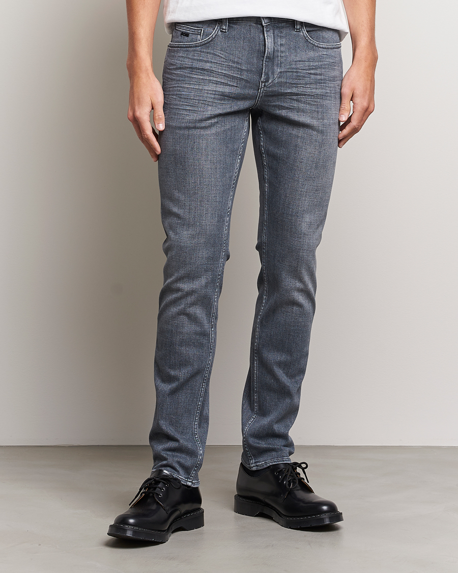 Herren | BOSS BLACK | BOSS BLACK | Delaware Slim Fit Stretch Jeans Medium Grey