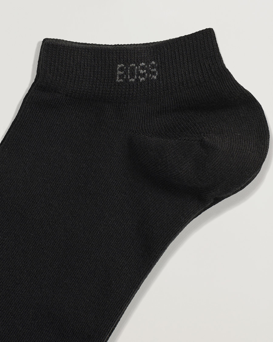 Herren | Wardrobe basics | BOSS BLACK | 2-Pack Sneaker Socks Black