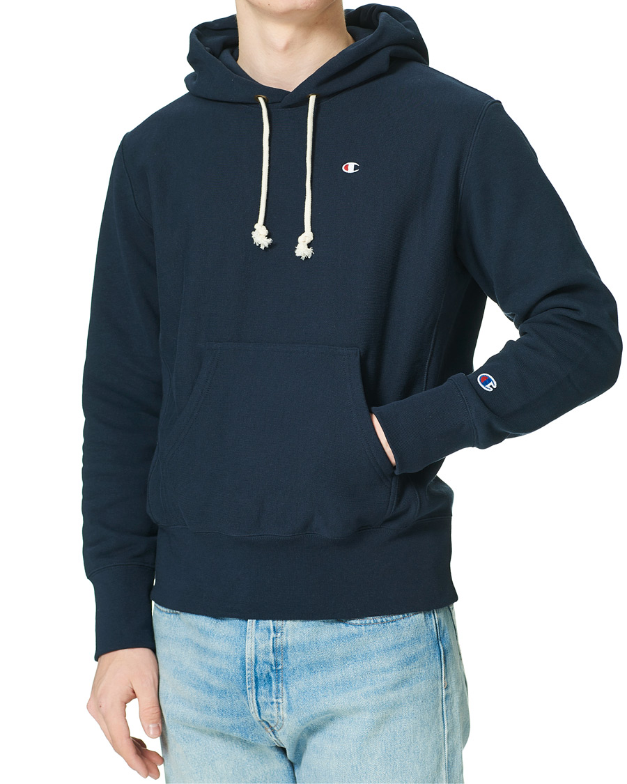 Herren | Pullover | Champion | Reverse Weave Soft Fleece Hood Sky Captain