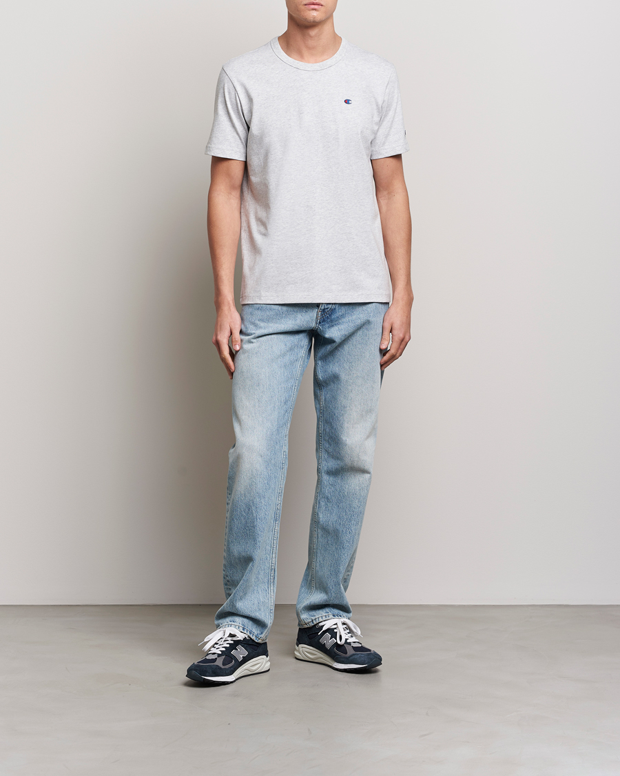 Herren | T-Shirts | Champion | Athletic Jersey Tee Grey Melange