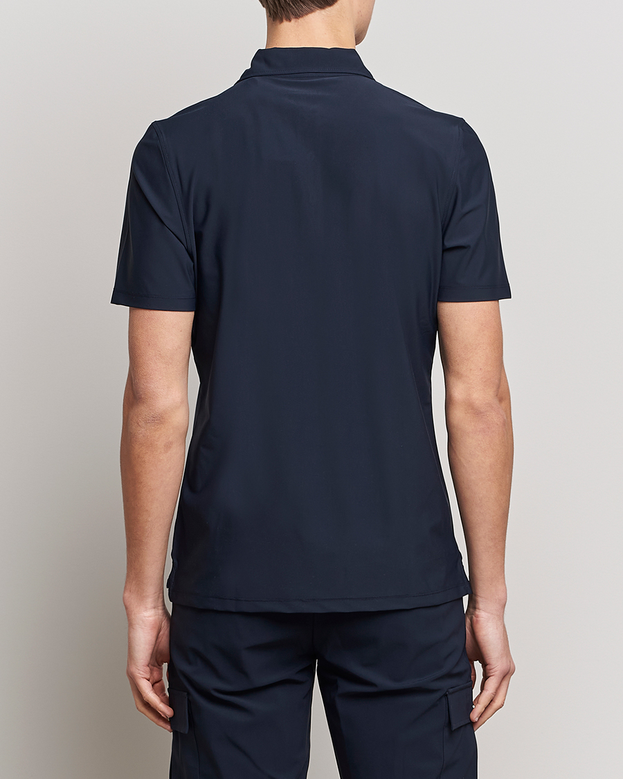 Herren | Poloshirts | Stenströms | Active Jersey Sport Polo Navy