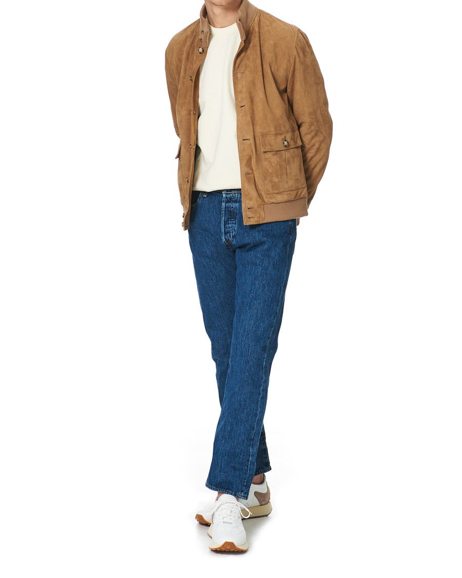 Herren | Jacken | Valstar | Valstarino Suede Jacket Light Brown