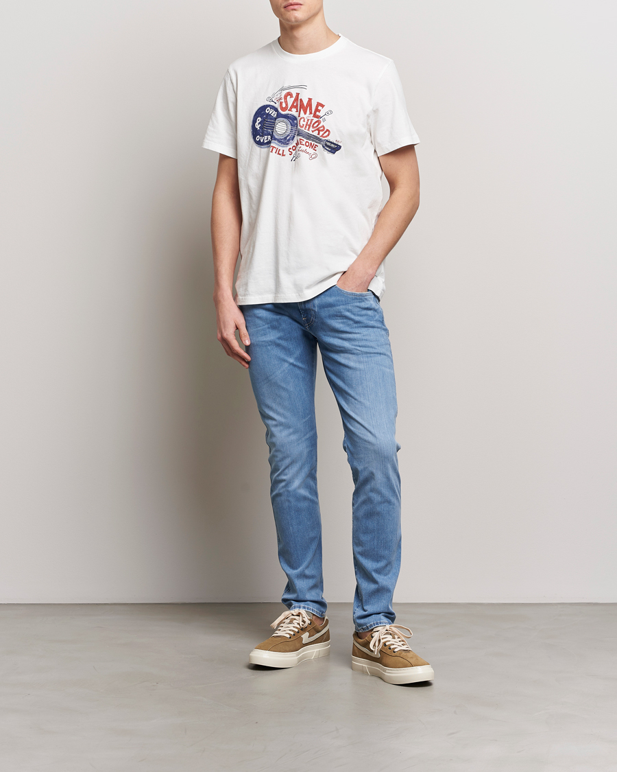 Herren | Jeans | Replay | Anbass Hyperflex Re-Used Jeans Light Blue