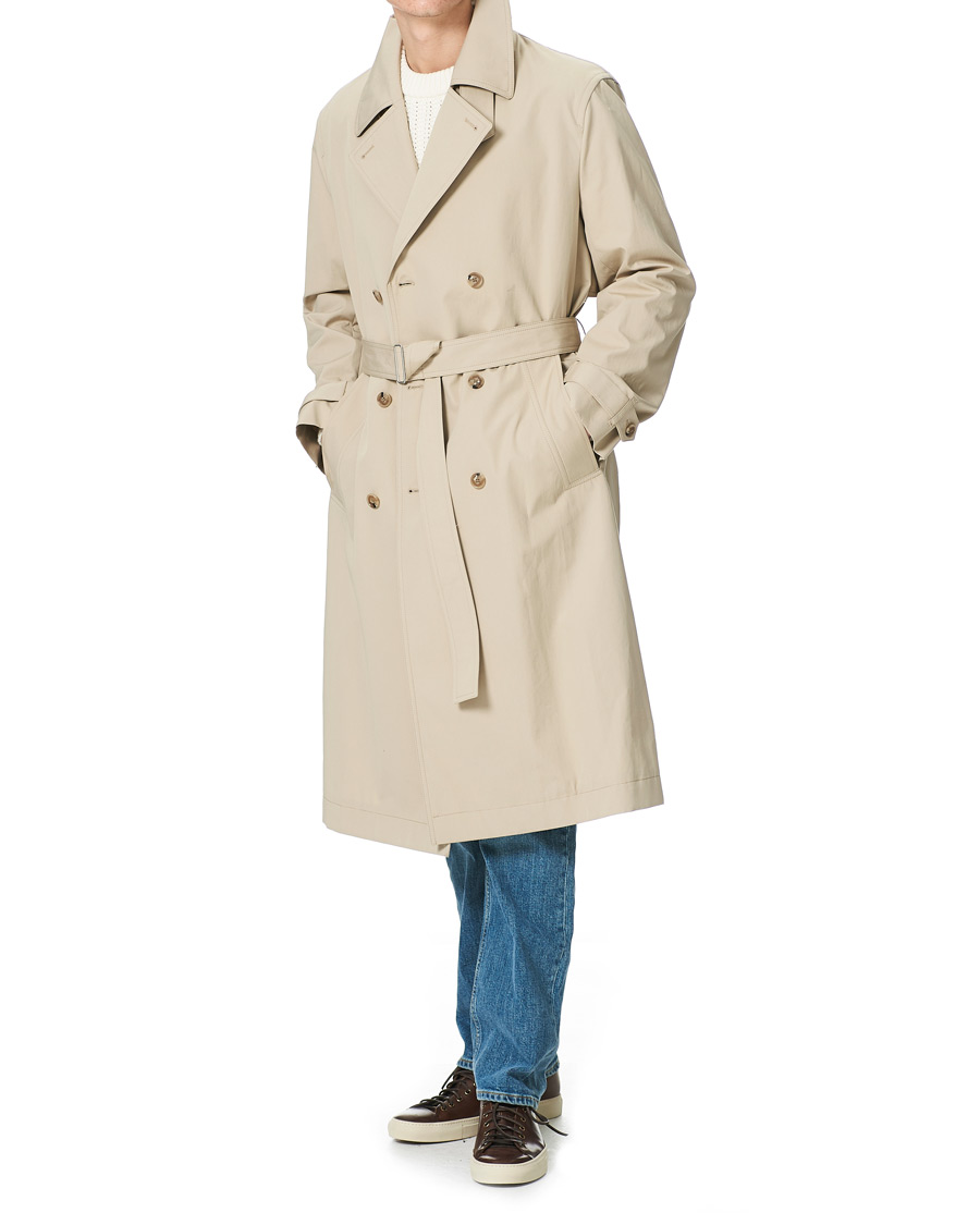Herren | Jacken | Filippa K | Bristol Trench Coat Grey Beige