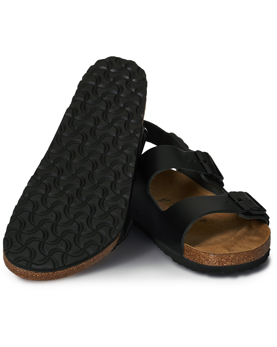 Herren | BIRKENSTOCK Milano Classic Footbed Black Leather | BIRKENSTOCK | Milano Classic Footbed Black Leather