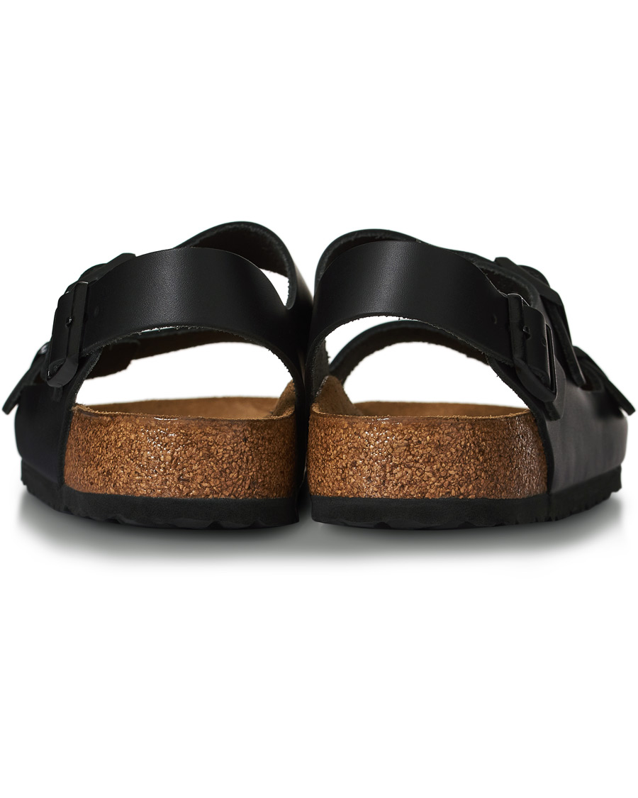 Herren | BIRKENSTOCK Milano Classic Footbed Black Leather | BIRKENSTOCK | Milano Classic Footbed Black Leather