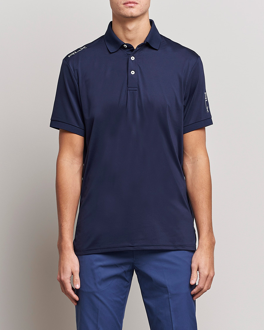 Herren | Poloshirts | RLX Ralph Lauren | Airflow Active Jersey Polo Refined Navy