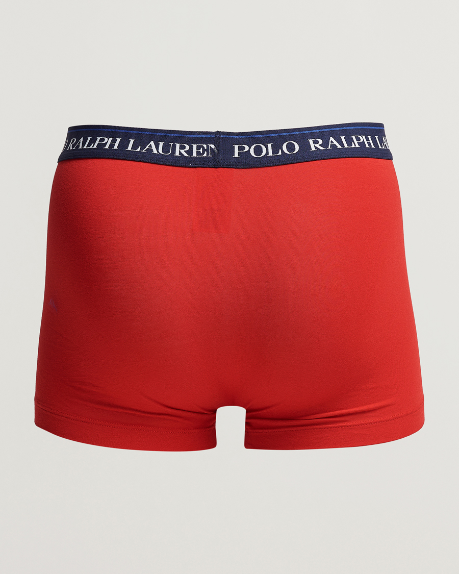 Herren | Unterhosen | Polo Ralph Lauren | 3-Pack Trunk Blue/Navy/Red