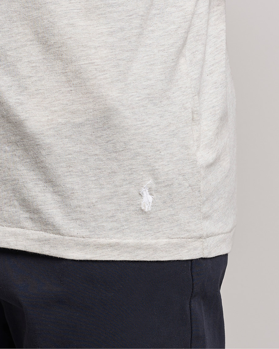 Herren | T-Shirts | Polo Ralph Lauren | 3-Pack Crew Neck T-Shirt Heather/Grey/Charcoal