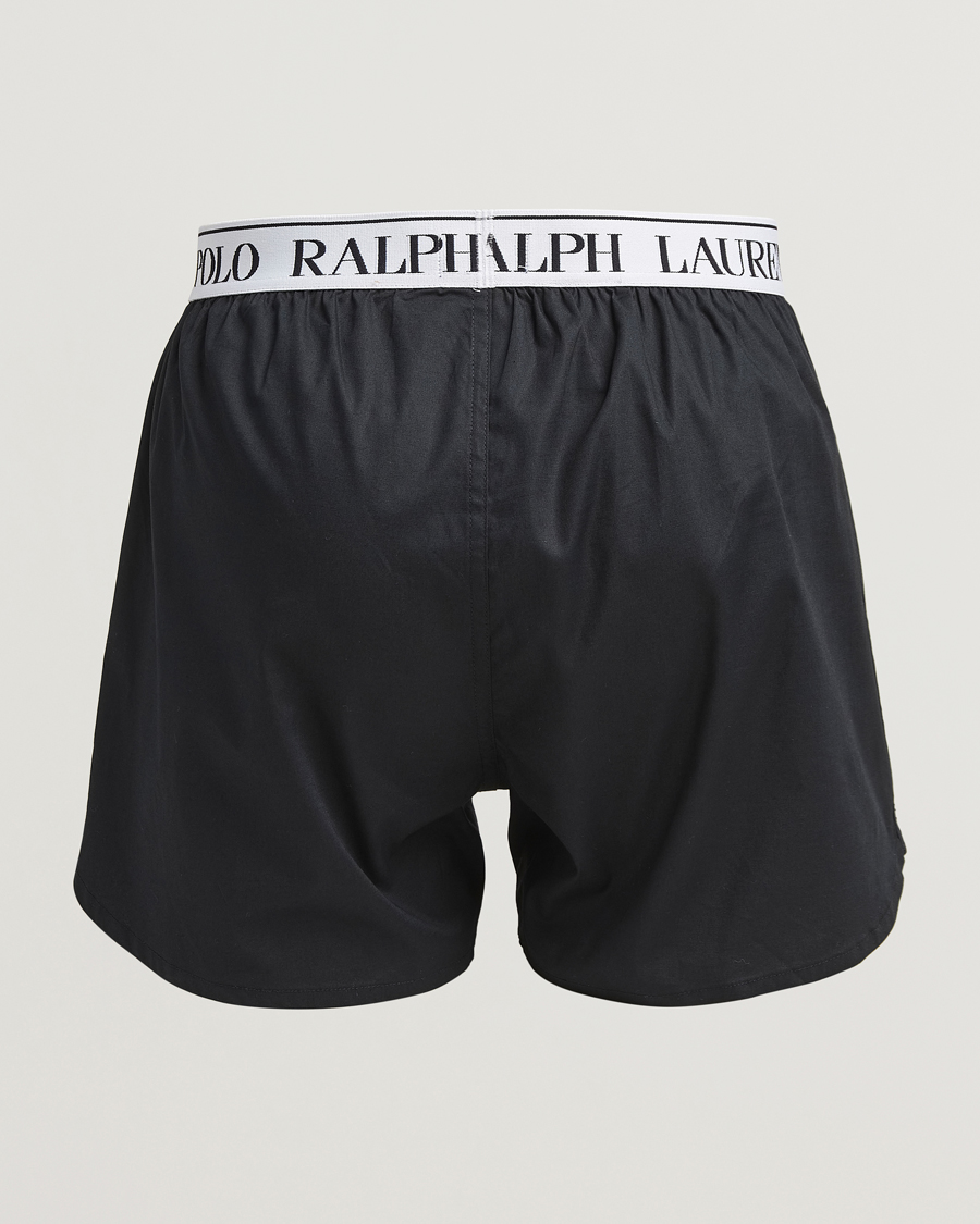 Herren | Unterwäsche | Polo Ralph Lauren | 3-Pack Elastic Boxer Black