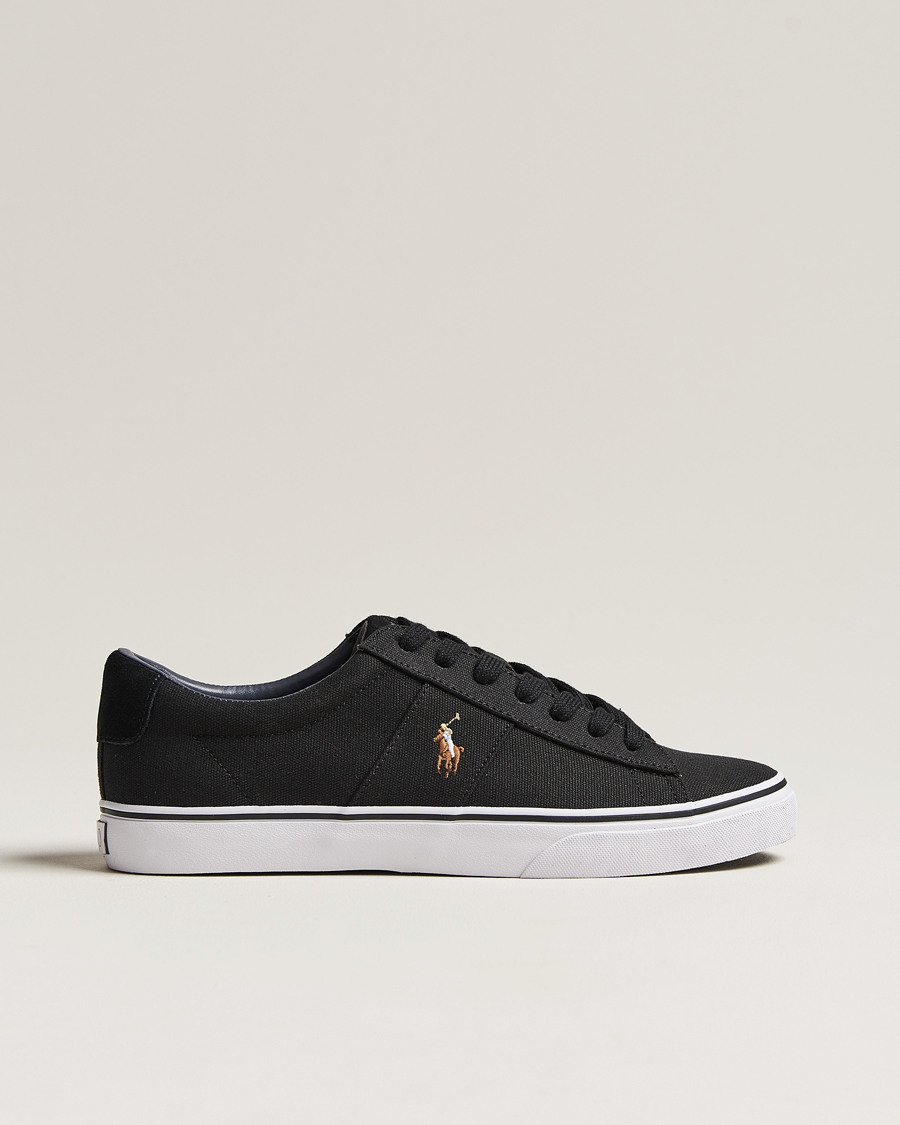 Herren | Polo Ralph Lauren Sayer Canvas Sneaker Black | Polo Ralph Lauren | Sayer Canvas Sneaker Black