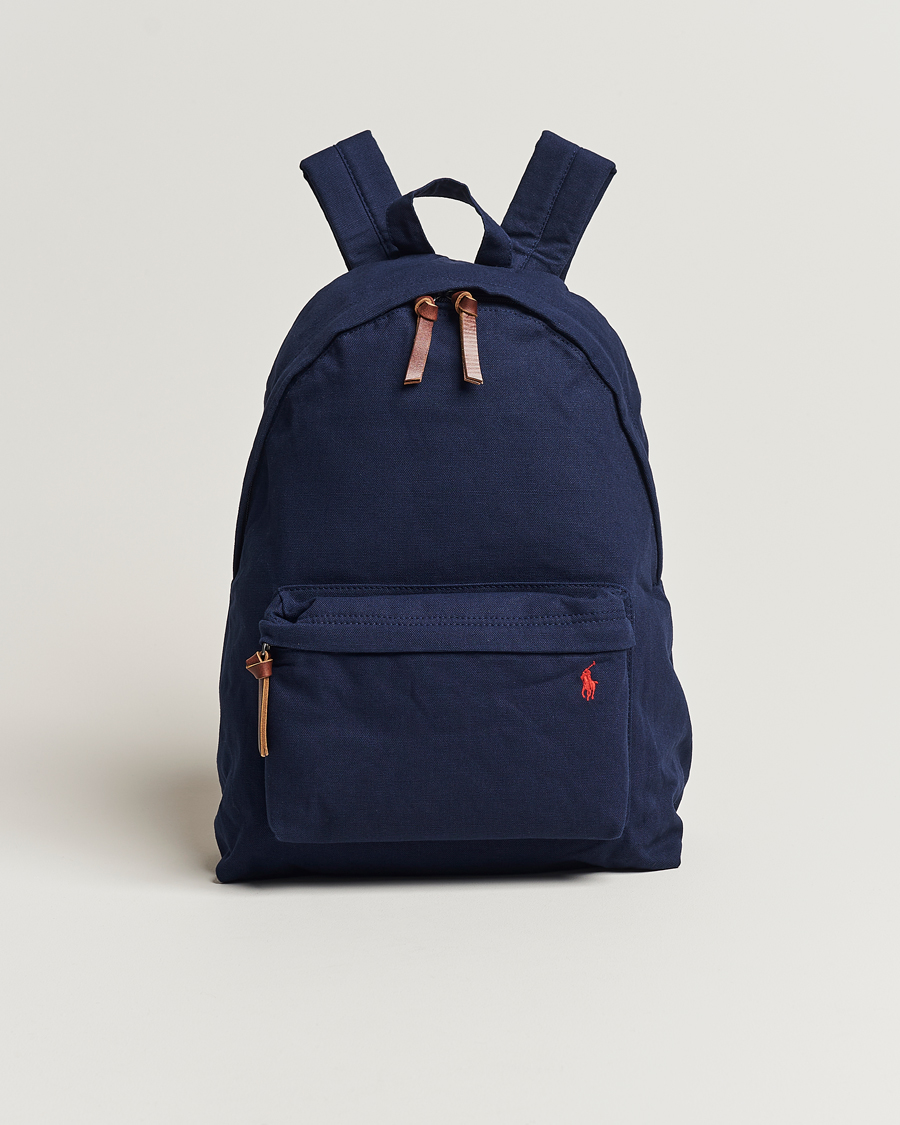 Herren | Polo Ralph Lauren Canvas Backpack Newport Navy | Polo Ralph Lauren | Canvas Backpack Newport Navy