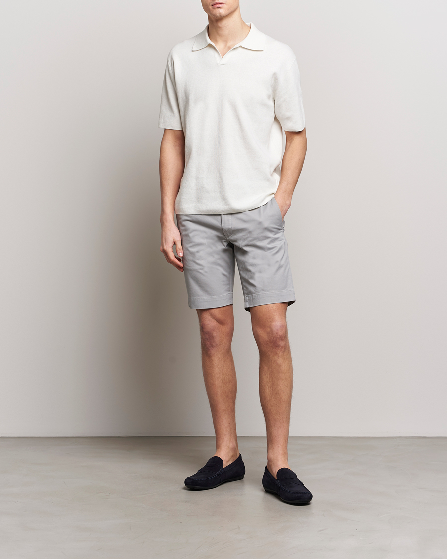 Herren | Shorts | Polo Ralph Lauren | Tailored Slim Fit Shorts Soft Grey