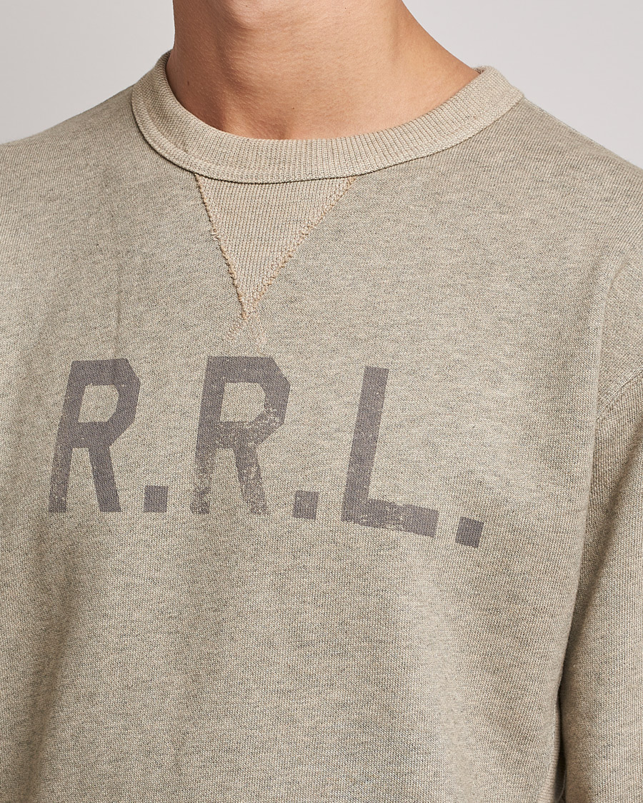 Herren | Pullover | RRL | Double V Sweatshirt Trainer Heather