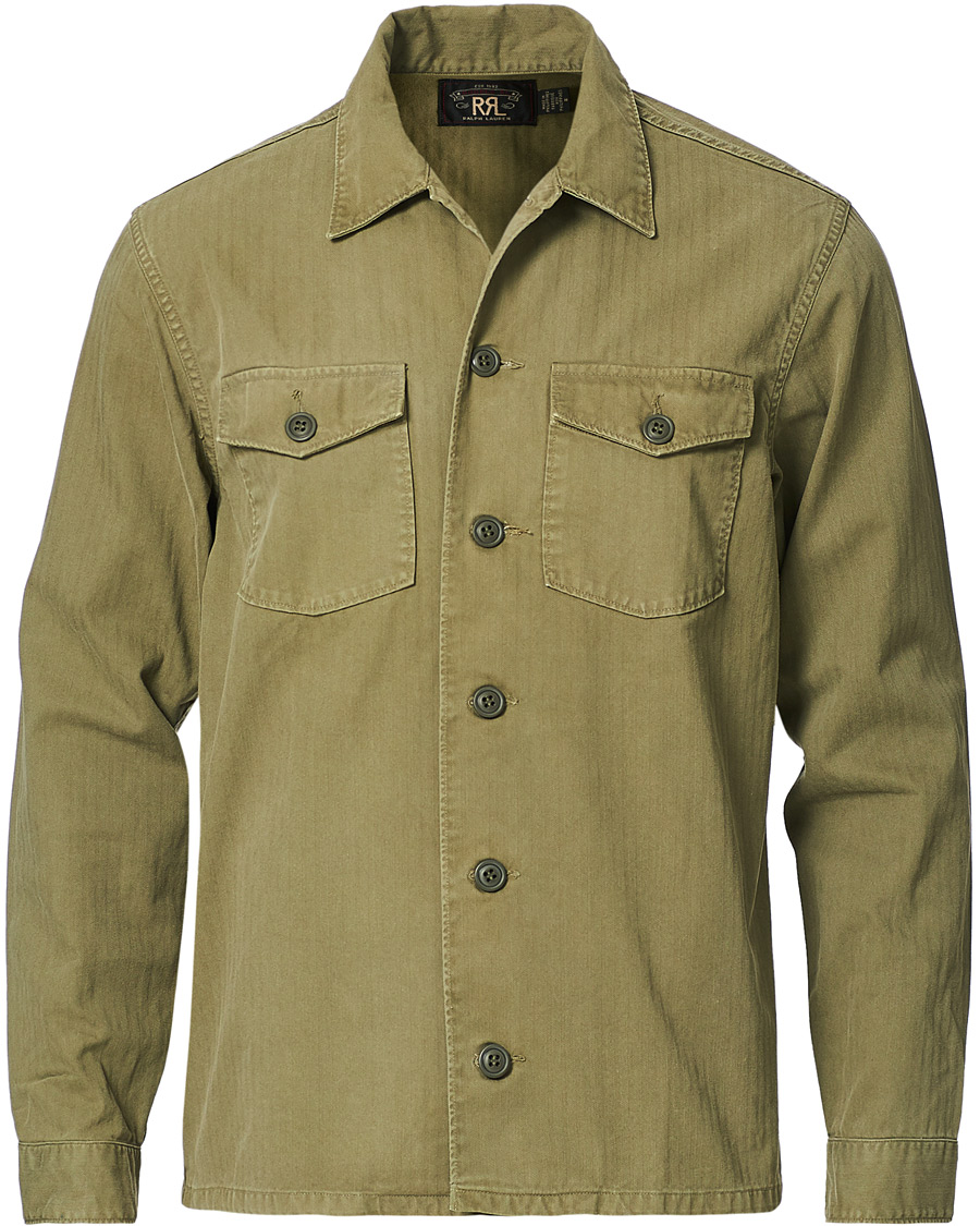 Herren | Hemden | RRL | Barrow Military Shirt Olive