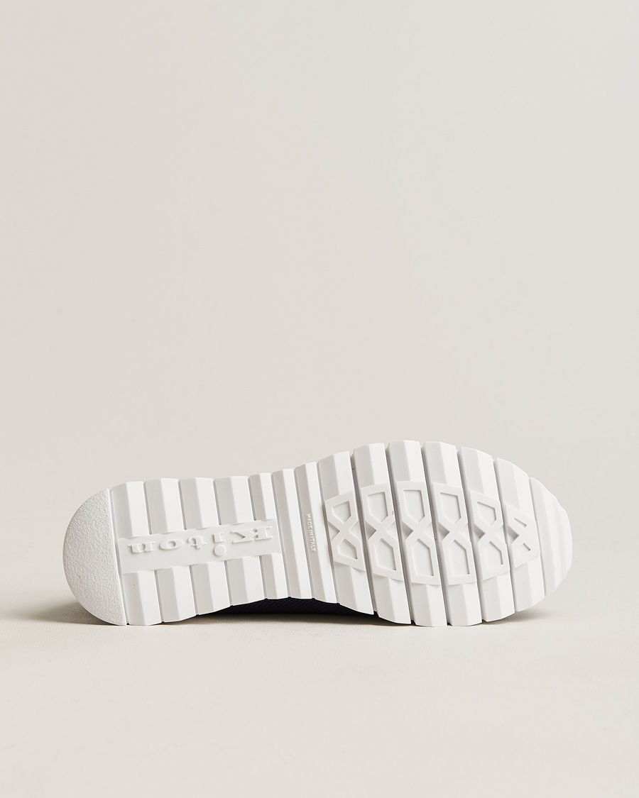 Herren | Kiton Mesh Running Sneakers Navy | Kiton | Mesh Running Sneakers Navy