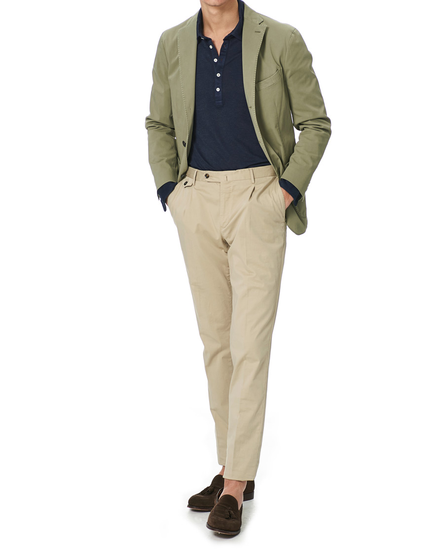 Herren | Sakkos | Boglioli | K Jacket Cotton Stretch Blazer Olive