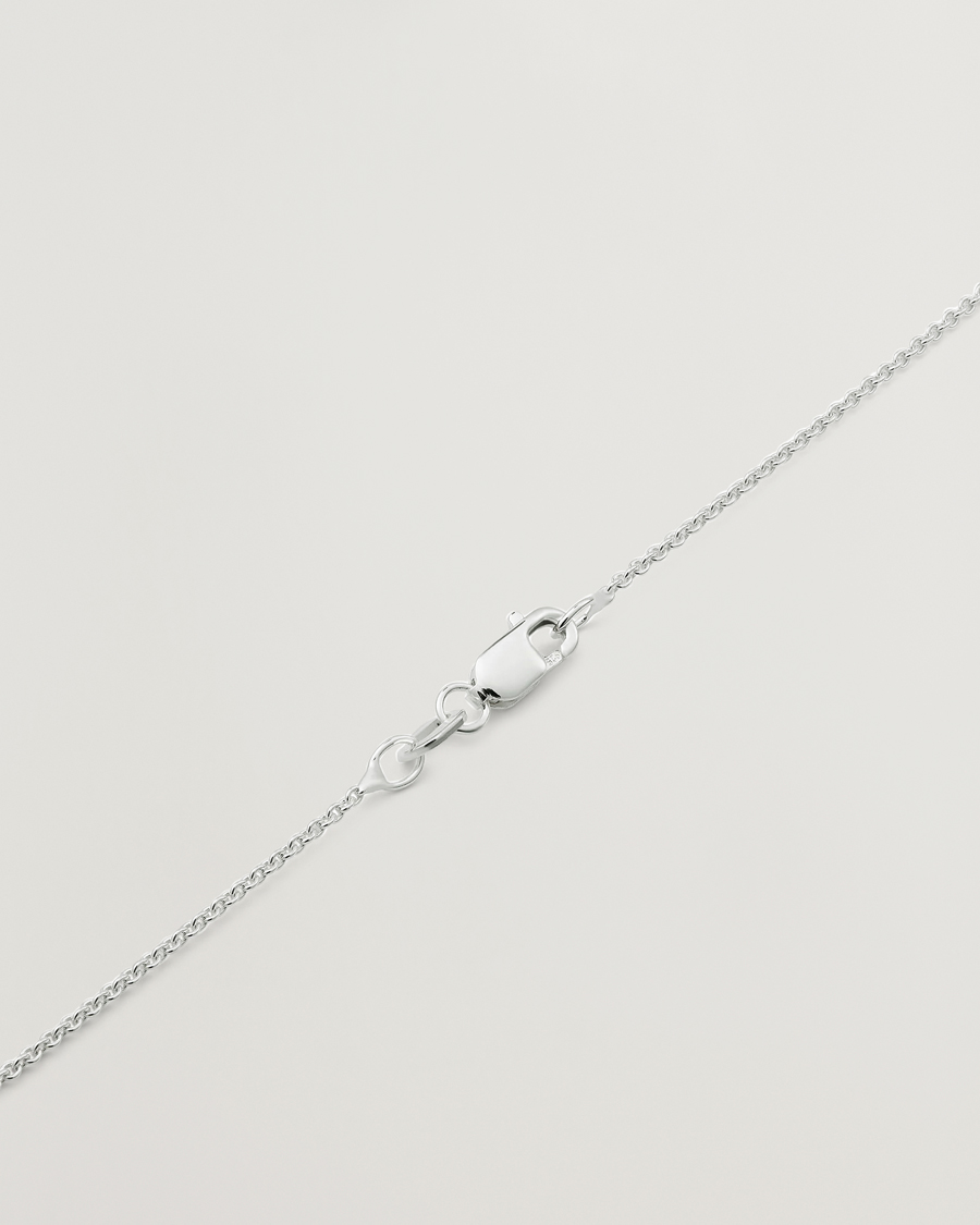 Herren | LE GRAMME Entrelacs Pendant Necklace Sterling Silver 3g | LE GRAMME | Entrelacs Pendant Necklace Sterling Silver 3g