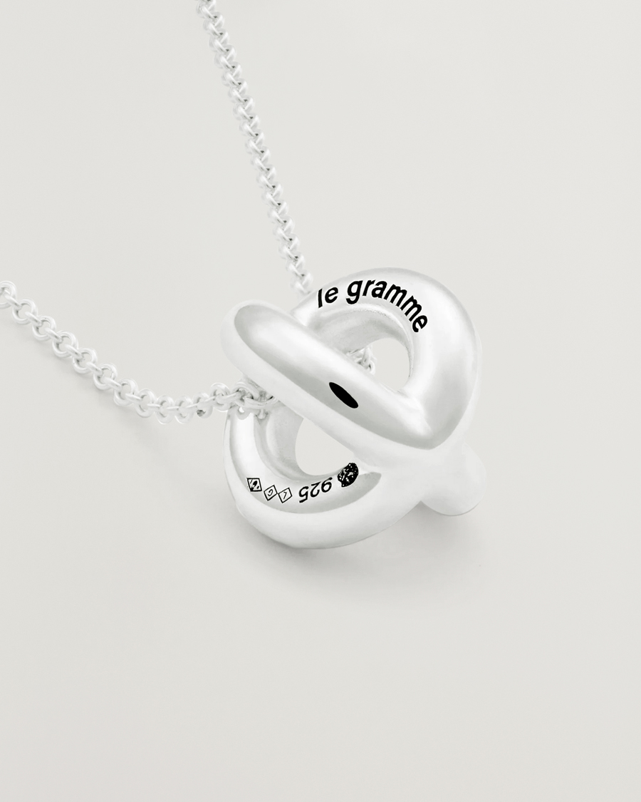 Herren | Schmuck | LE GRAMME | Entrelacs Pendant Necklace Sterling Silver 3g