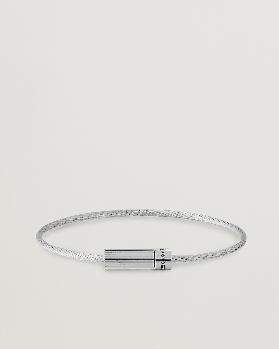 Herren | LE GRAMME Horizontal Cable Bracelet Polished Sterling Silver 7g | LE GRAMME | Horizontal Cable Bracelet Polished Sterling Silver 7g