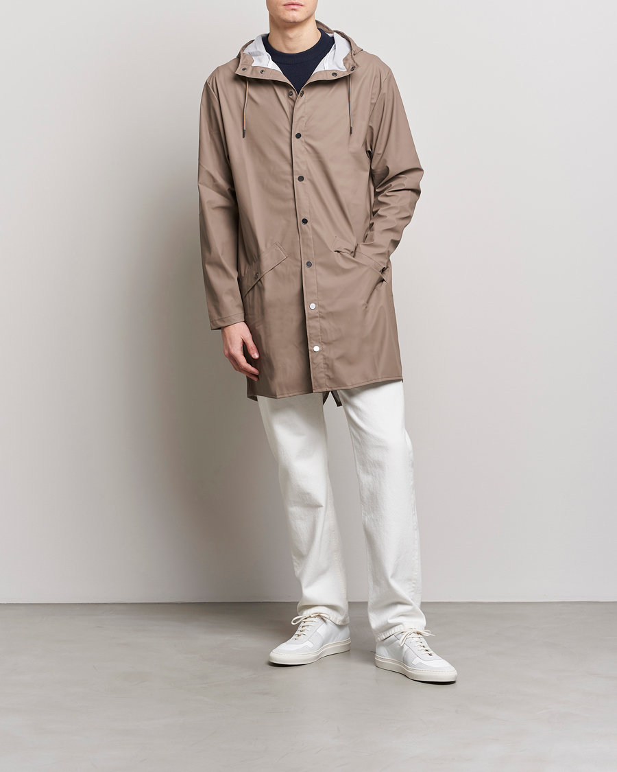 Herren | Jacken | RAINS | Long Jacket Taupe