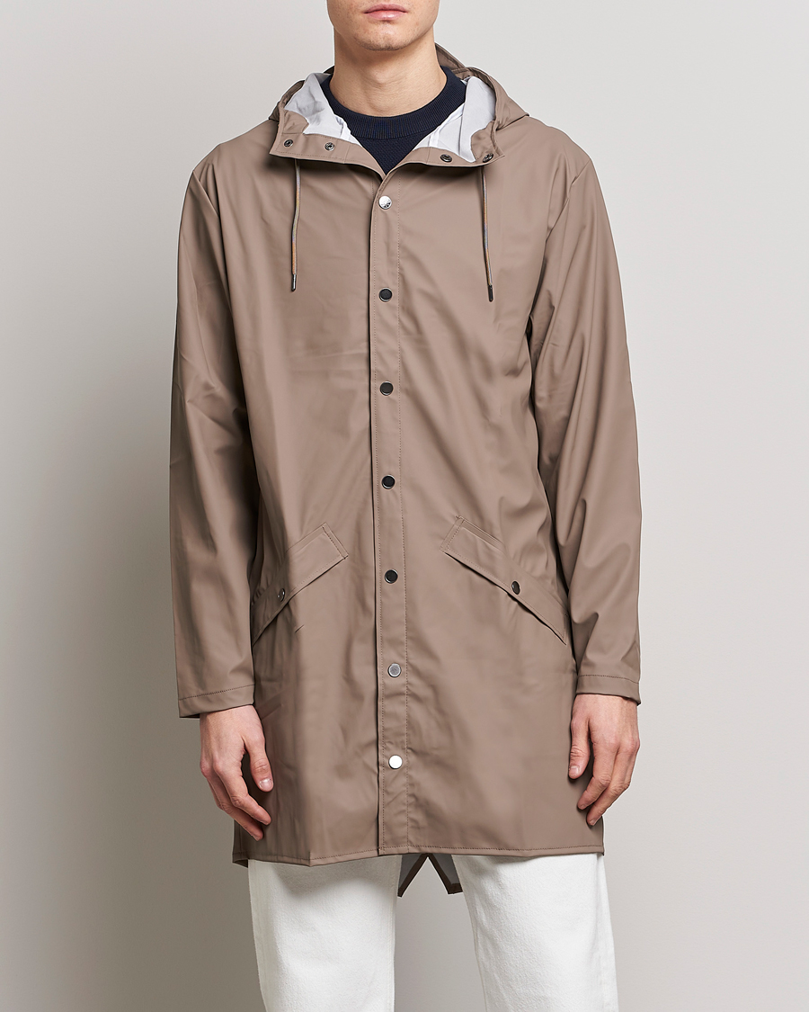 Herren | Jacken | RAINS | Long Jacket Taupe