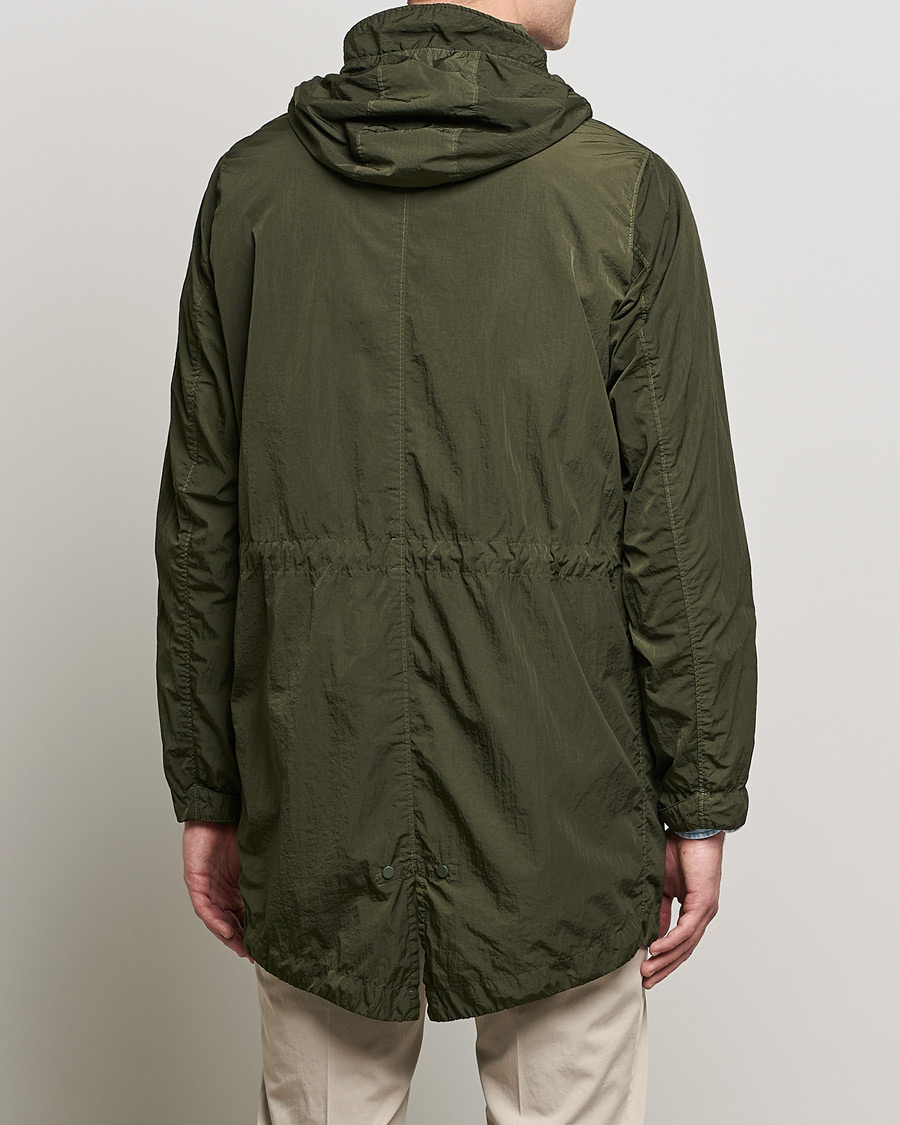 Herren | Jacken | L.B.M. 1911 | Garment Dyed Nylon Coat Olive
